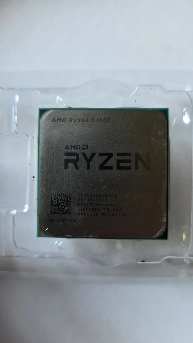AMD Computer AMD Ryzen 5 1600 Processor Model Processors for sale