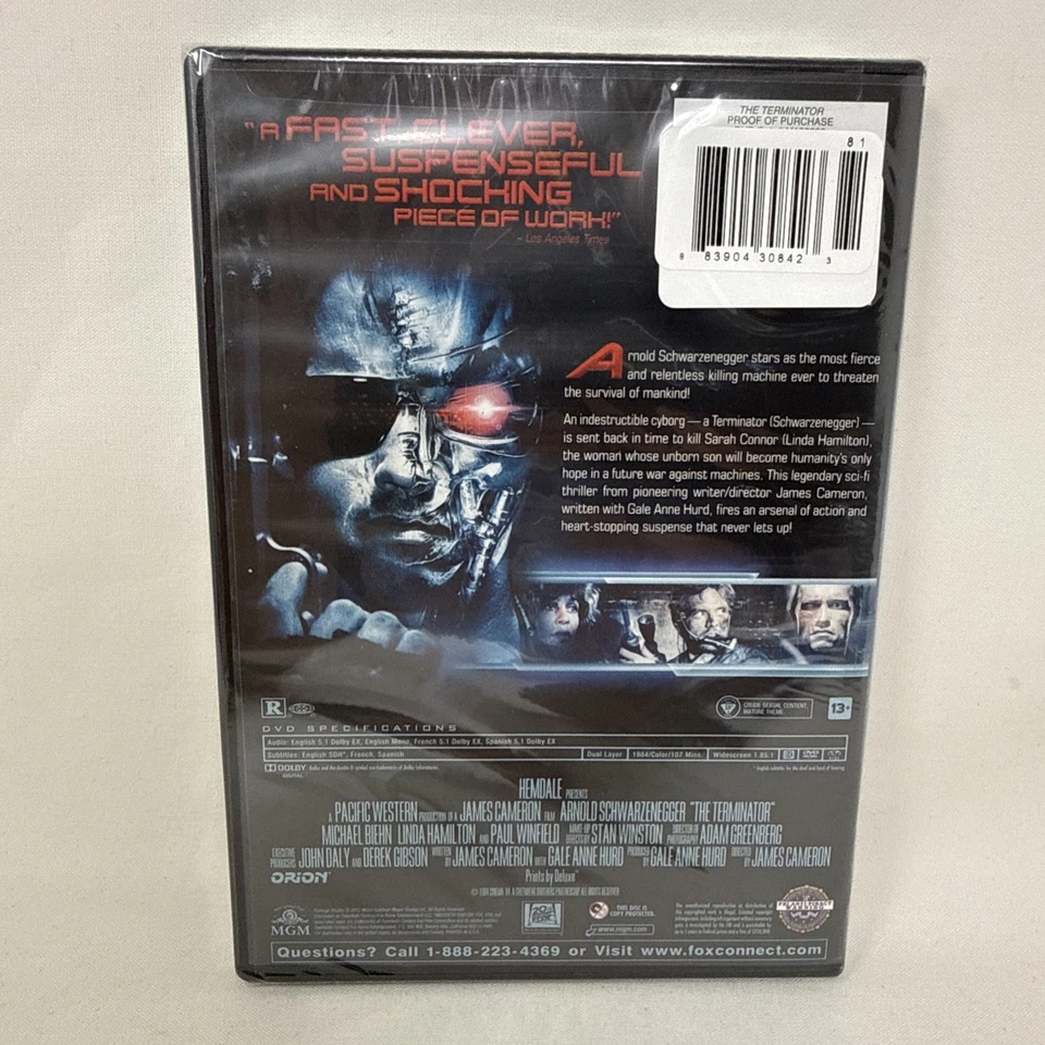 The Terminator DVD Schwarzenegger - Image 2 of 2