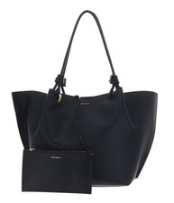 COCCINELLE borsa a tracolla Finn Handbag Grained Leather Noir