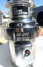 InSinkErator SS200-27 Commercial Industrial Sink Garbage Disposal 120 208 240 V