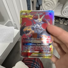Pokémon Charizard & Braixen GX TAG TEAM Full Art Ultra Rare Holo 212/236 270 HP