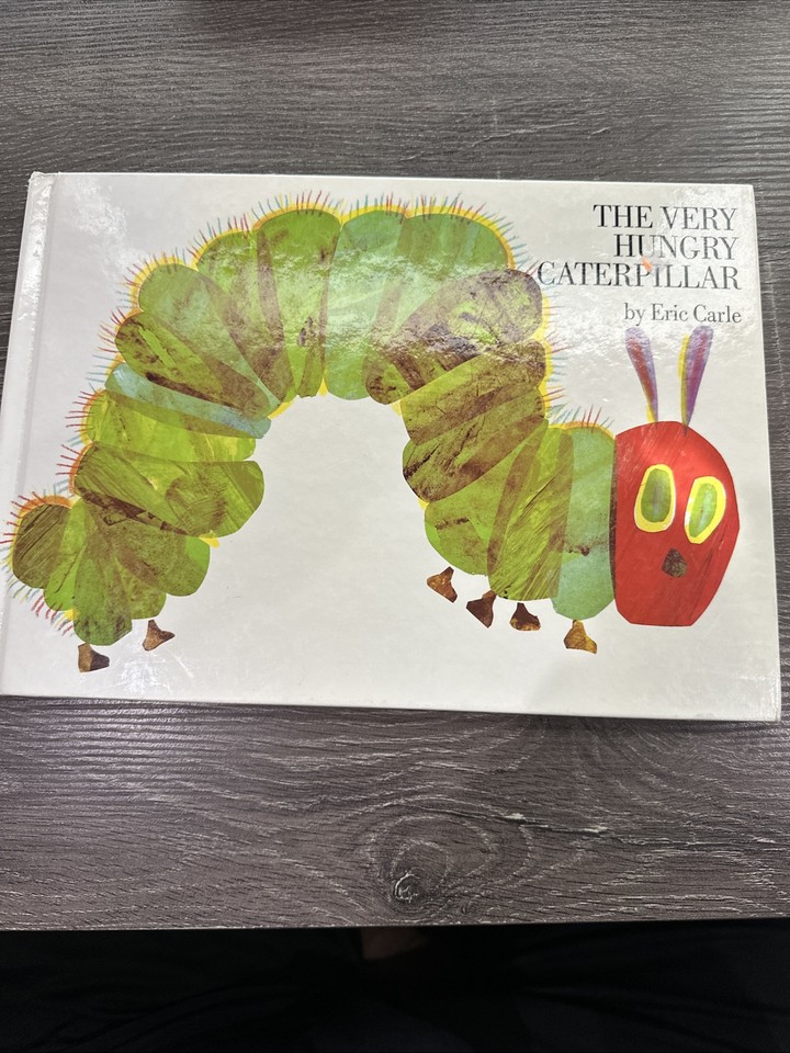 The Very Hungry Caterpillar Eric Carle Hardcover 1987 | eBay