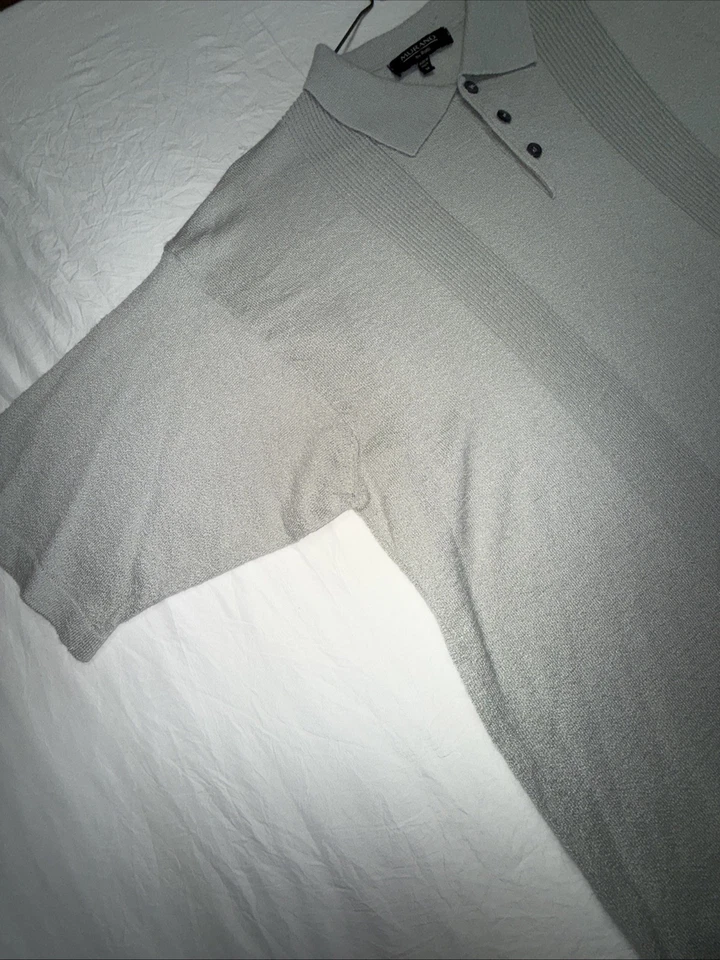 Рубашка поло Murano от Raffi на пуговицах средний зеленый цвет - Изображение 4 из 4