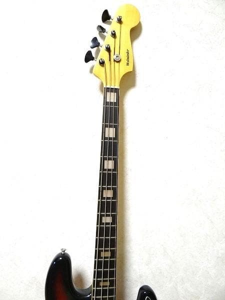 Electric Bass Guitar Westminster 70's Sunburst Steel Adjustable