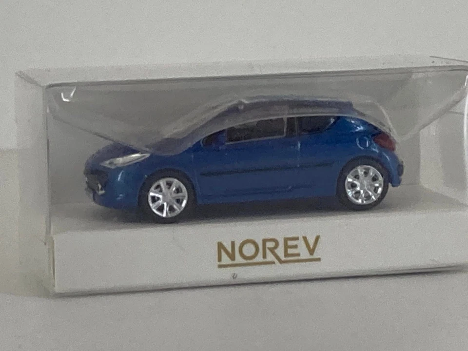 PEUGEOT 207 Premium pack Aegean Bleu 2007 Echelle HO Norev 472779 - Photo 1/1