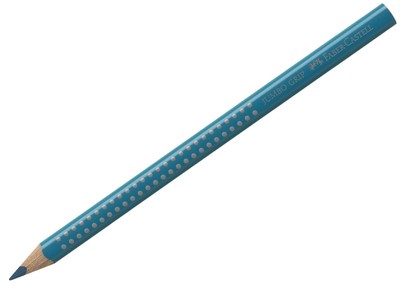 Faber Castell 110953 ''Jumbo Grip'' Crayon, Cobalt Turquoise