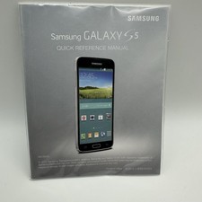 Samsung Galaxy S5 Quick Referral Manual Sealed INSTRUCTIONS ONLY