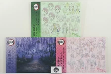 Kimetsu no Yaiba Demon Slayer Art Book Character Sheets set of 3 books Anime