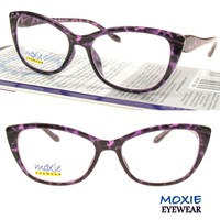Bifocal Readers Women's Purple Attractive Stunning 150250 Moxie Aspheric Lens Bifocal Readers Women's Purple Attractive Stunning 150250 Moxie Aspheric Lens