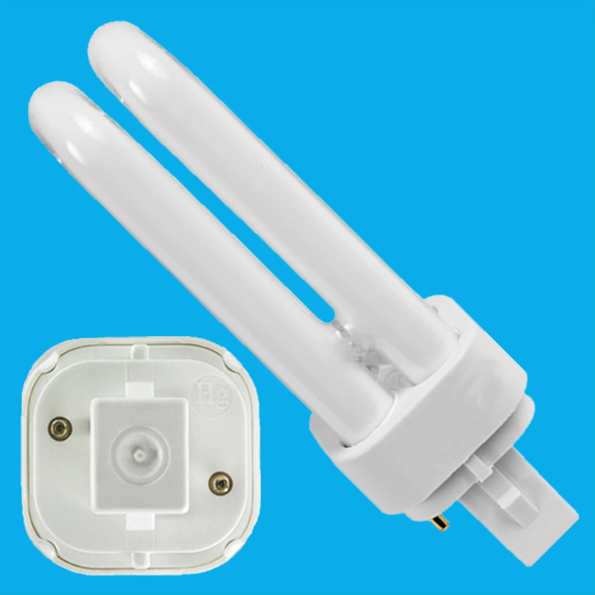 6x 26W G24d 3 2 pin Low Energy CFL BLD Double Turn Light Bulb