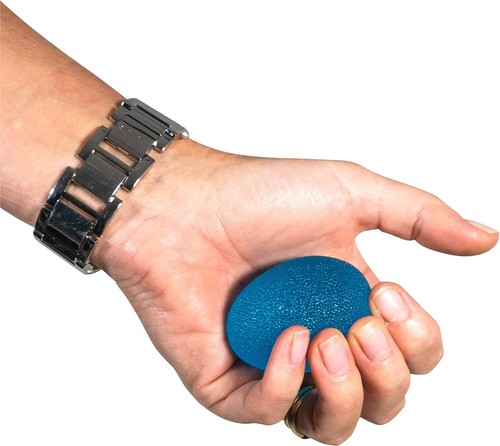 A pack of 3 oval shaped hand exercise and stress relief balls - Arthritis - Picture 4 of 7