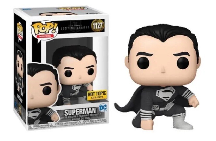Funko Pop Superman 1127 Justice League Hot Topic Vinyl Figure Dc Comics Collect