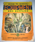 School Equipment & Supplies American Seating Co. Oklahoma City Ok 1940 Catalog