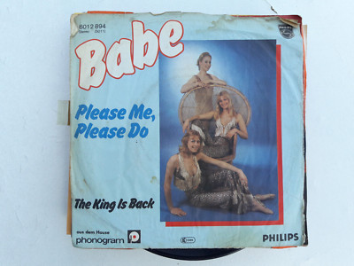 Schallplatte Vinyl Single, Babe, Please me, Please do