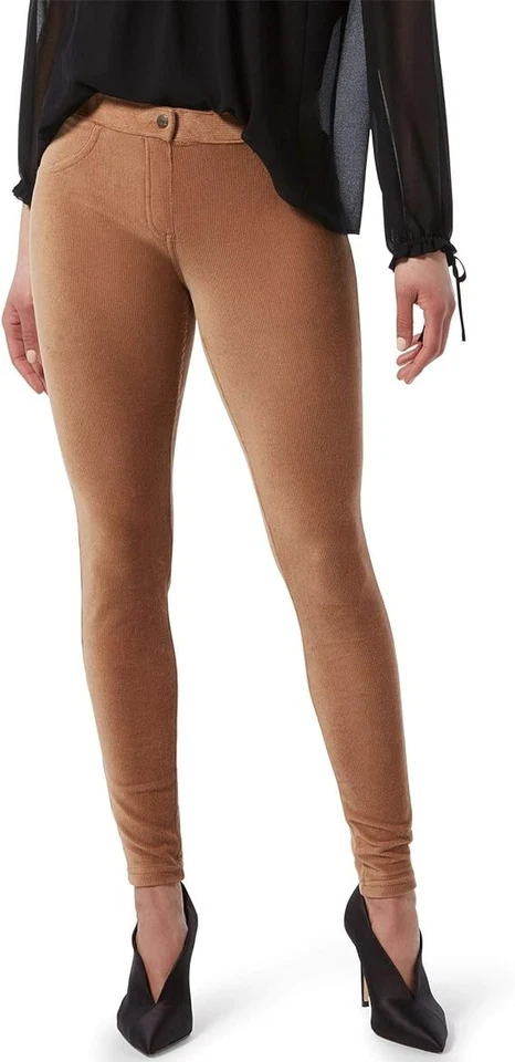 Leggings de pana para mujer Tono grandes marrón camel 12-14 w29"x L29" Foto 4 de 4