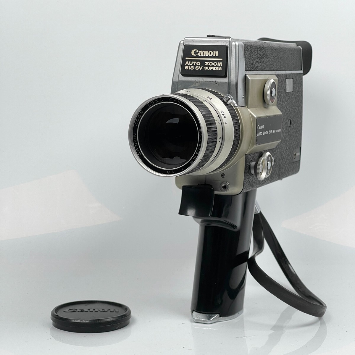 Canon Auto Zoom 518 SV Super8 8mm Film Movie Camera From
