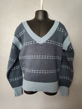 Vintage Boys Size Large JR Bazaar Long Sleeve V-Neck Sweater