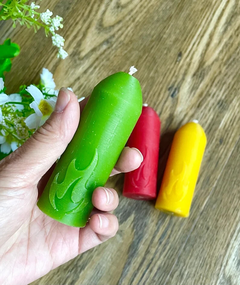 3 pure beeswax emergency taper candles fit in UCO candle lantern eBay