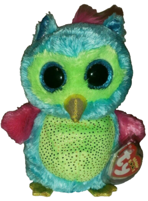 Ty Beanie Boos - OPAL the Owl (Justice Exclusive)(6 Inch) MWMT