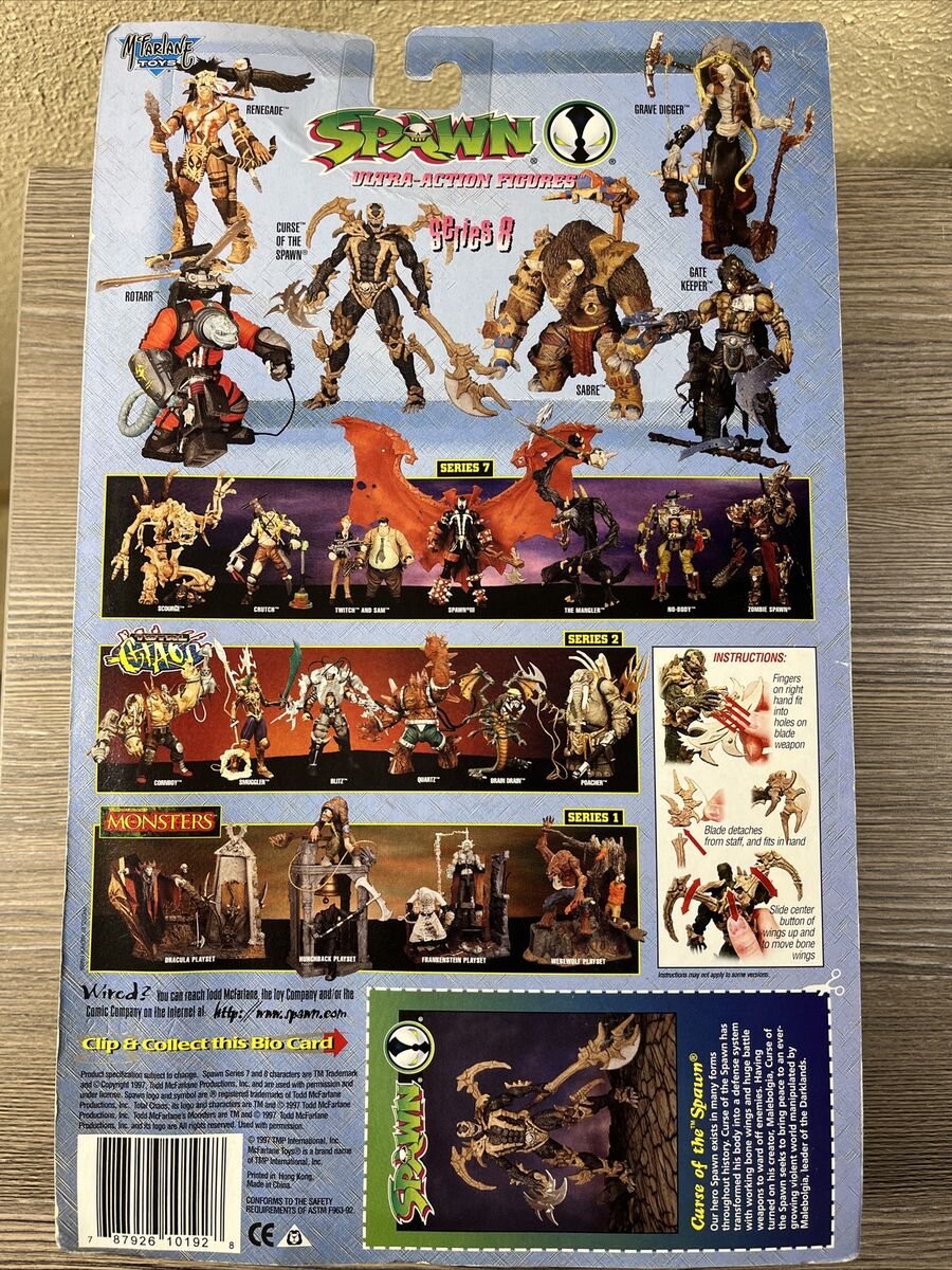 Todd McFarlane Toys 1997 SPAWN Curse Of The Spawn Series 8 Todd McFarlane Toys 1997 SPAWN Curse Of The Spawn Series 8