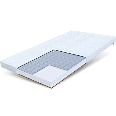 FDM Matratze BIANCA Kaltschaum H2 H3 8 cm Kindermatratze Kokos Buchweizen Auswahl