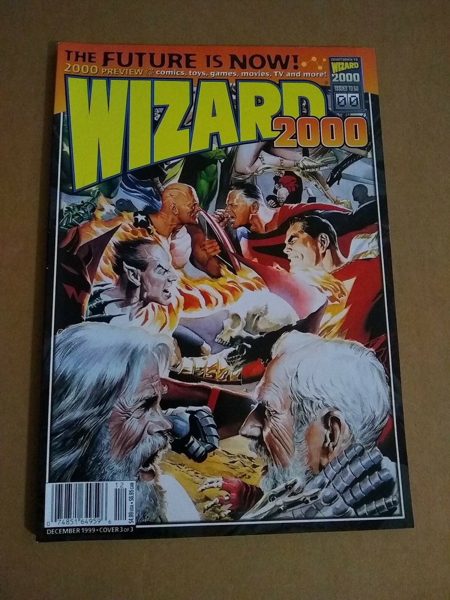 Wizard 2000 Preview Comics Magazine Alex Ross art cover 3 | eBay