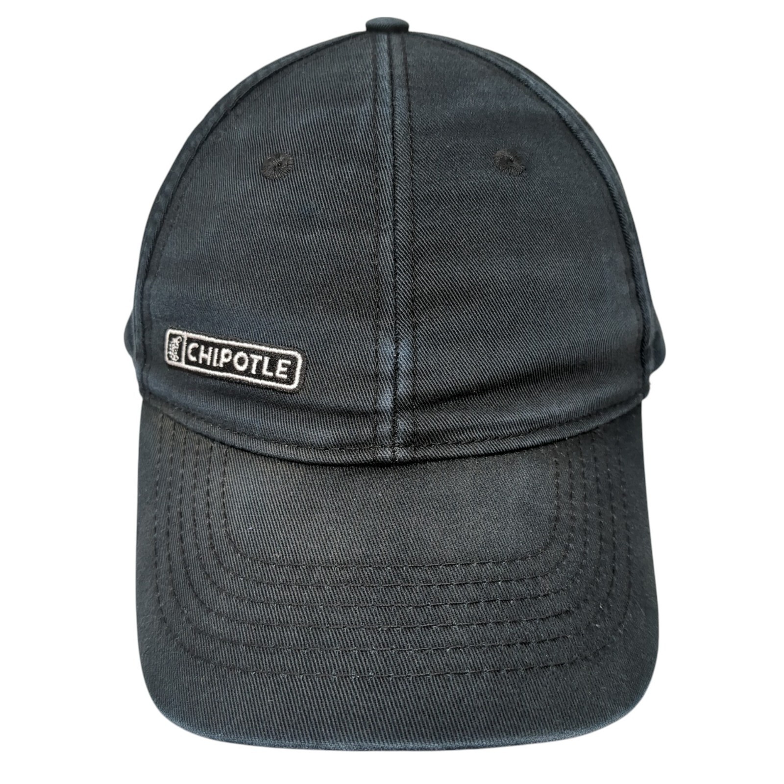 Chipotle Strapback Baseball Cap Blue One Size Adj… - image 1