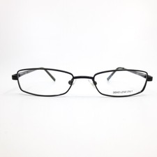 KM0005 BK Black Rectangular Kids Girls Full Rim Eyeglasses Frames 48-17-135
