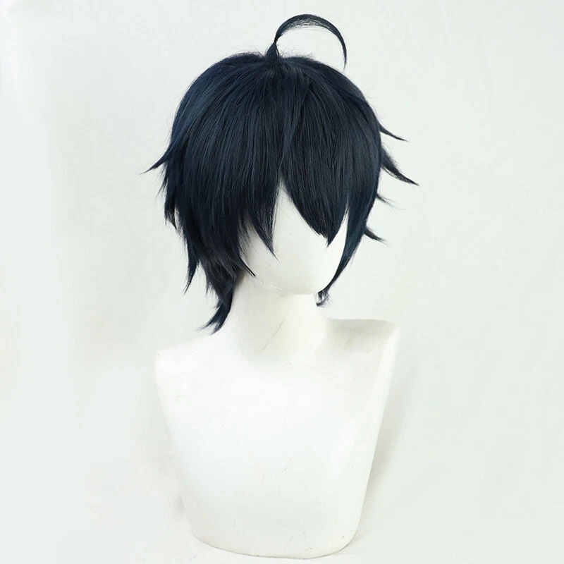 Takt Op.Destiny Cosplay Man Wig Japanese Navy Blue Short Hair