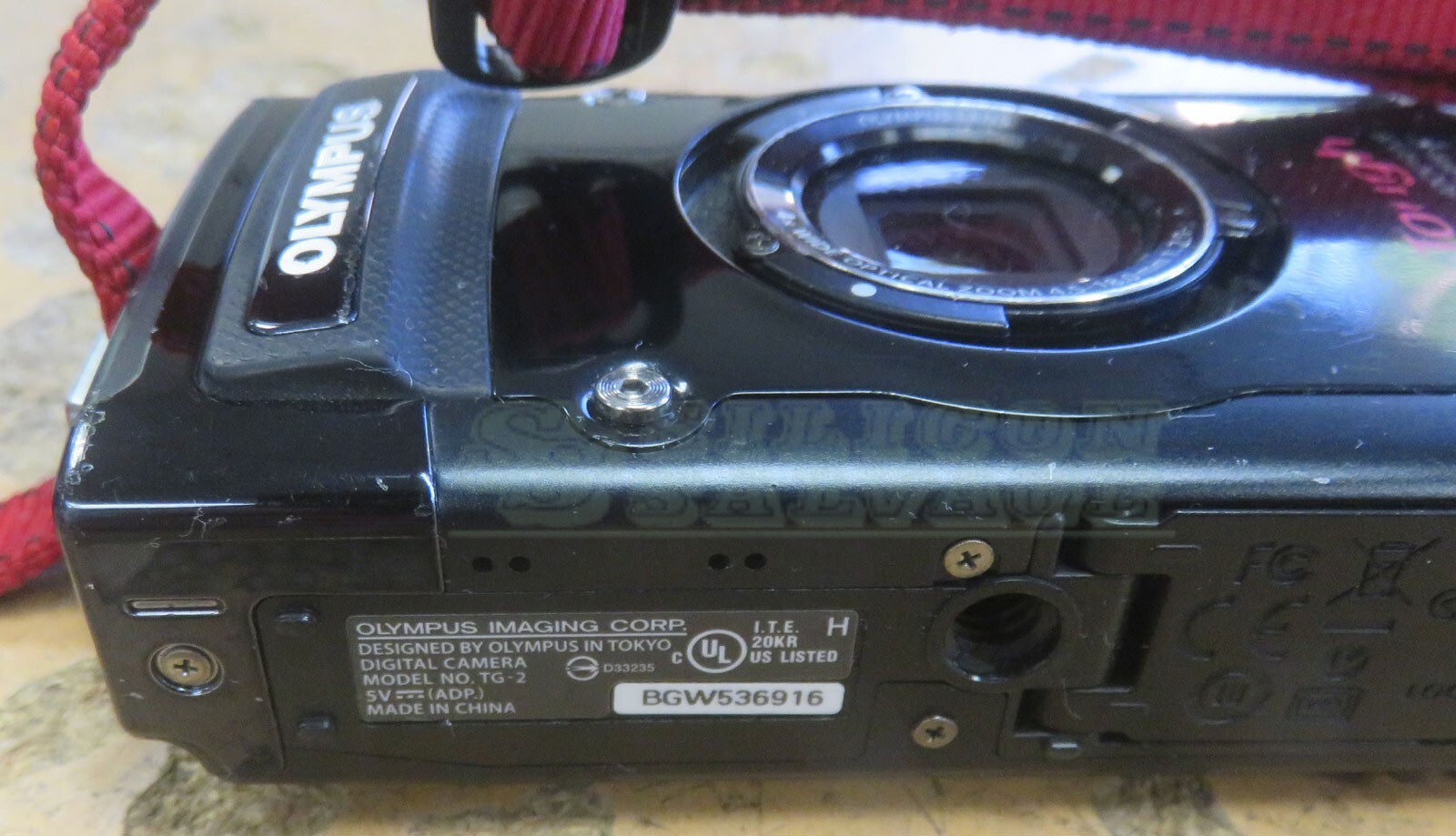 Olympus Stylus Tough TG2 12MP Digital Camera Black Falak Tayyeb