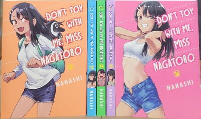 Don t toy with me, Miss nagatoro Manga Volumes 12- 16 Brand New In English 
