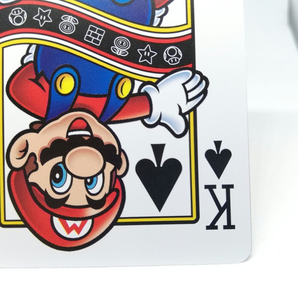 MARIO spade king Super Mario Bros World playing CARD trump CLUB