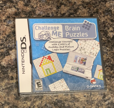 Sealed Challenge Me: Brain Puzzles (Nintendo DS, 2009) Brand New