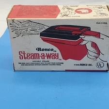 Vintage 1970 RONCO Steam-A-Way With Box & Instructions Made In U.S.A.