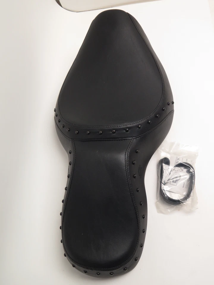 NUEVO 1996-00 Harley-Davidson OEM FXDWG Dyna Wide Glide 2 asientos sillín 52038-98 Foto 3 de 4