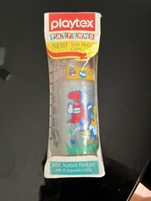 Vintage 90s Playtex Nurser Trial Kit Sealed 8oz Bottle 10 Liners Baby Feeder