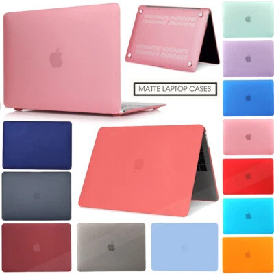 Custodia rigida opaca ultrasottile per Apple MacBook Air Pro Retina 11 13 15 pollici