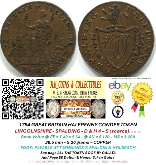 1794 Year UK Half Pennies for sale | eBay