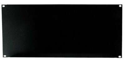 5 HE U Rackblende 19'' Stahl Blindplatte Frontplatte Rackpanel Blende Rack Panel