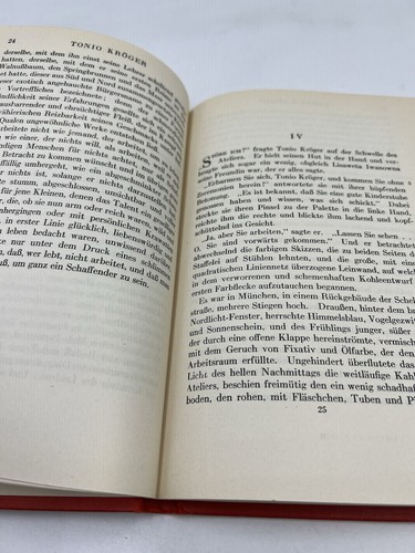 Thomas Mann ~ Tonio Kröger ~ Hardcover German 1931 - Imagen 9 de 11