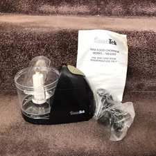 Hometek Mini Food Chopper Electric Black 780-6207 Processor Chop Home Appliance