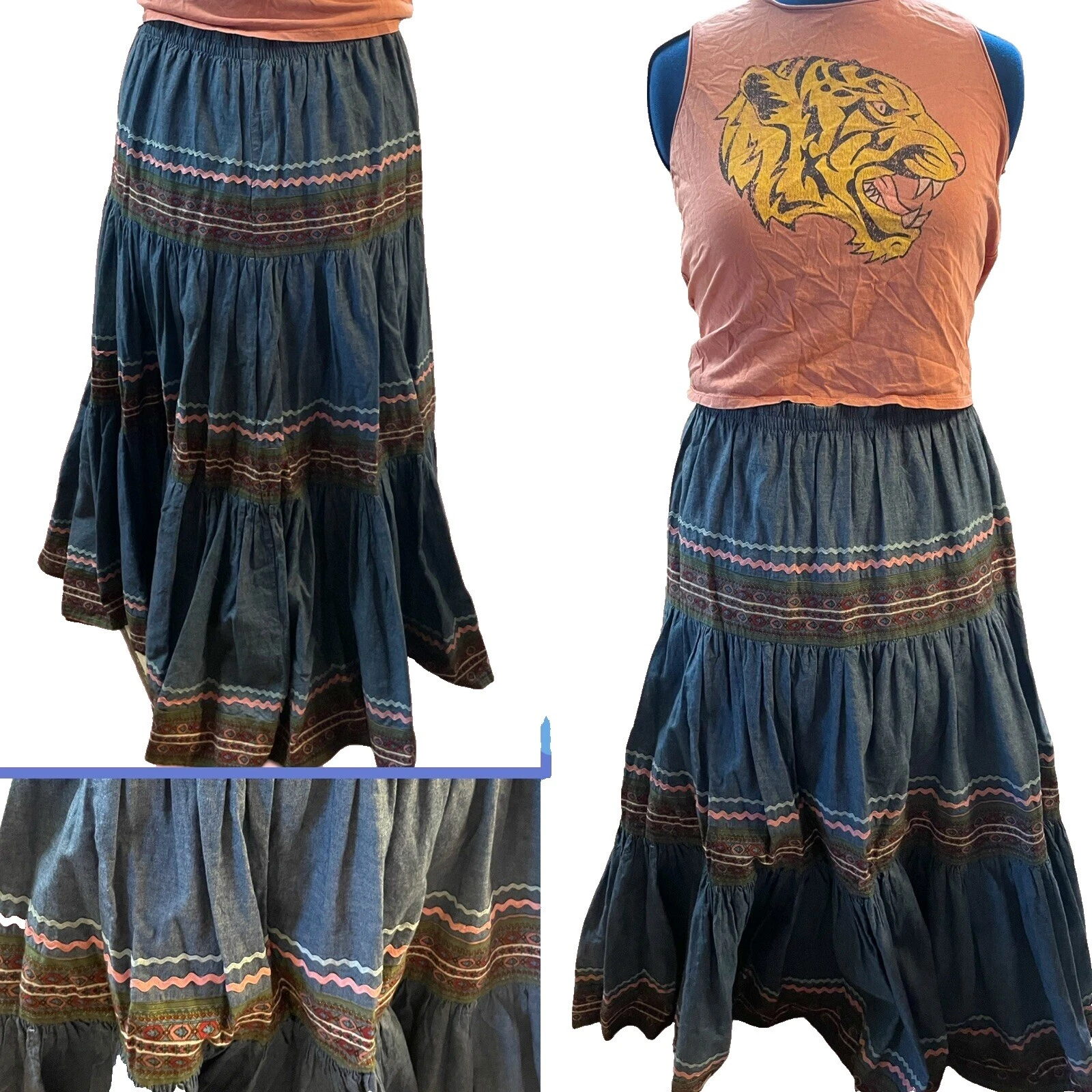Hippie 1980s Vintage Clothing for Women