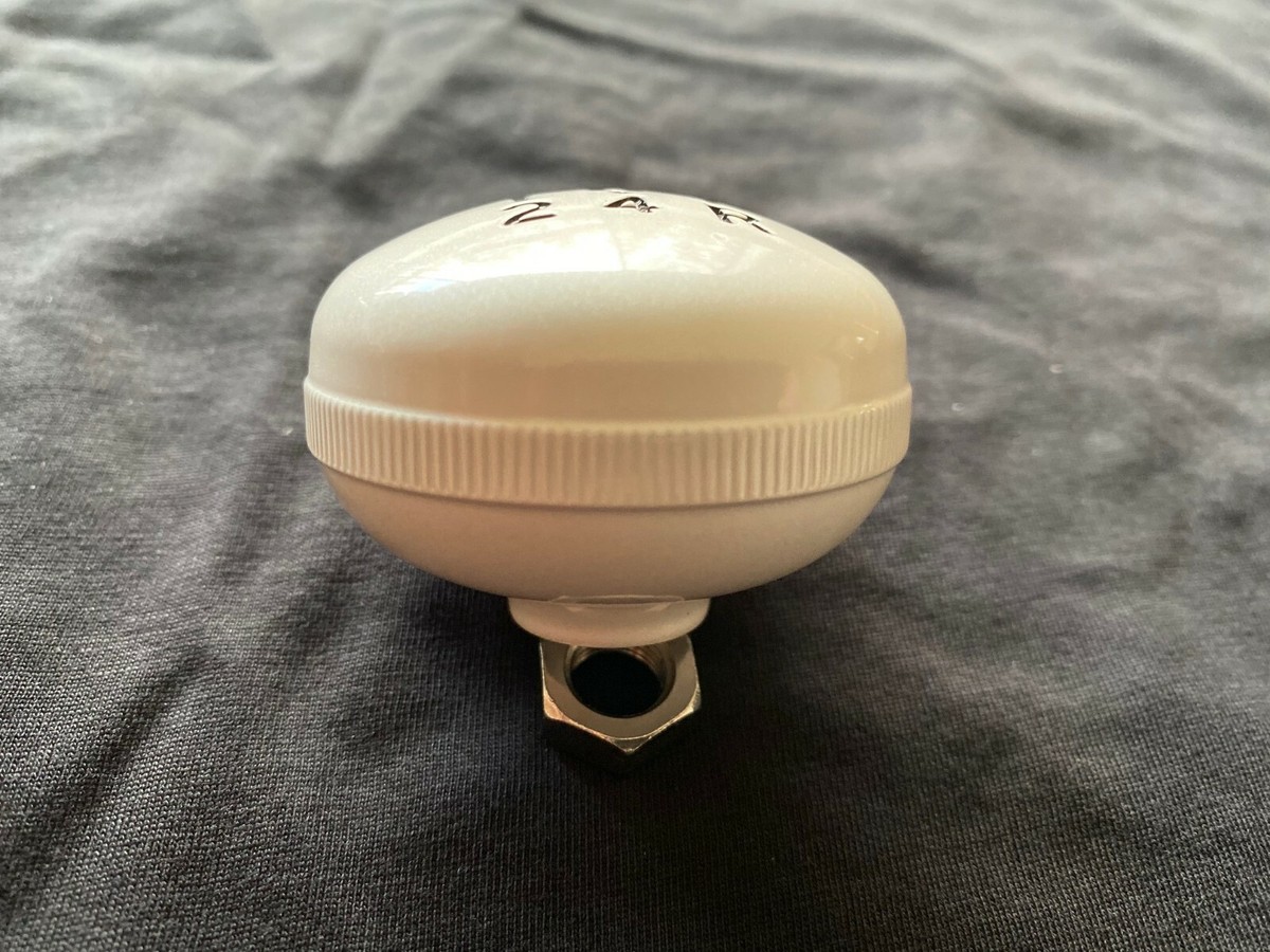 SM465 Pearl White Billet Aluminum Transmission Shift Knob Version2