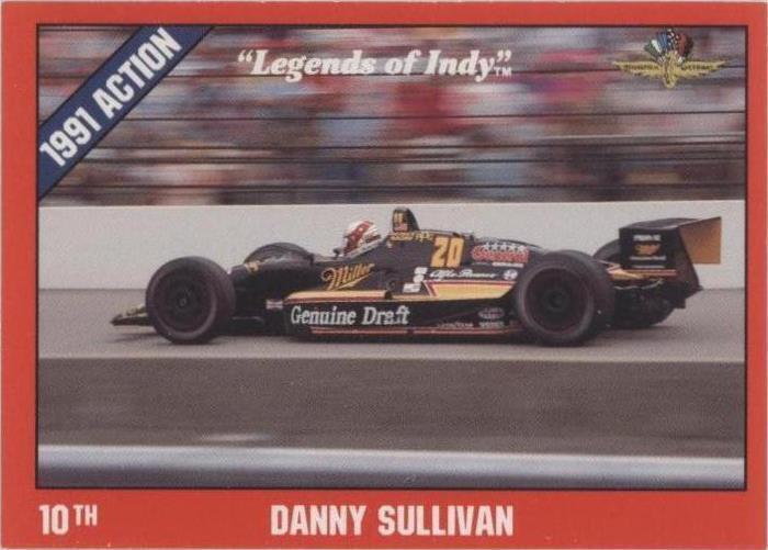 1992 Collegiate Collection Legends of Indy - Danny Sullivan #11 - 1 of 1