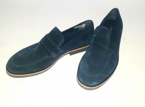 Calvin Klein Men's  FORBES dress  moccasin  Navy suede  sze 9 - Picture 1 of 5
