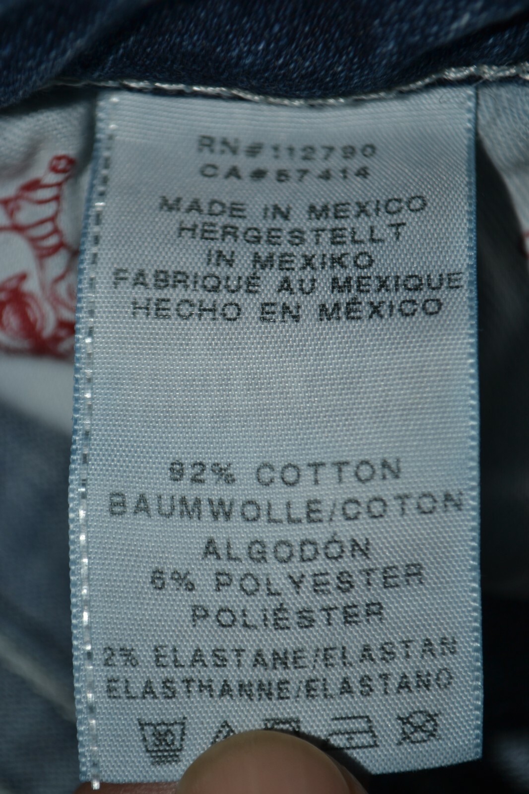 True Religion Women's Bootcut No Pocket Flaps Blue Denim Jeans Sz 31x33 thumbnail 10