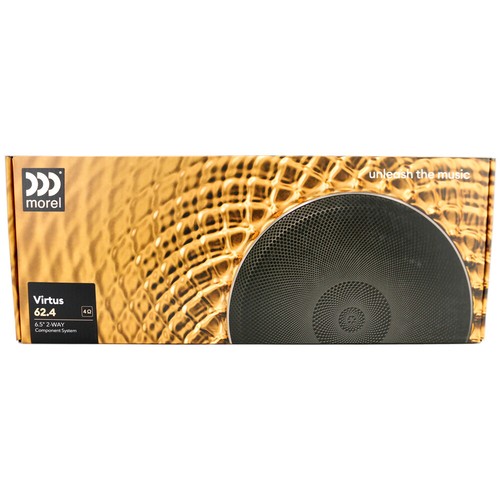 Morel Virtus 62.4 6-1/2" 2-Wege 4 Ohm Komponenten-Auto-Lautsprecher 6,5" NEU - Bild 7 von 7