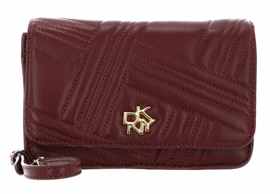 DKNY Alice Crossbody Bag Umhängetasche Tasche Aged Wine Rot Neu