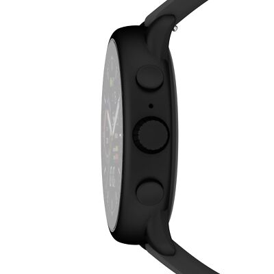 FOSSIL FTW4069 GEN 6 BLACK SILICONE SMART WATCH | eBay