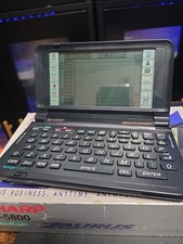 Vintage Sharp Zaurus personal electronic organizer 5800 With Box  Stylus Pen